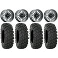 thumbnail image 1 of Method 411 15" Ti (5+2) Wheels 32" XTR370 Tires Sportsman RZR Ranger, 1 of 4