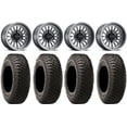 thumbnail image 1 of Method 411 15" Ti (5+2) Wheels 35" BFG KM3 Tires Sportsman RZR Ranger, 1 of 4