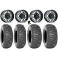 thumbnail image 1 of Method 411 15" Wheels Black 35" SS360 Tires Sportsman RZR Ranger, 1 of 6