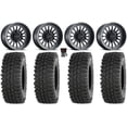 thumbnail image 1 of Method 411 15" Wheels Black (4+3) 32" BDC Tires Sportsman RZR Ranger, 1 of 4