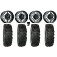 thumbnail image 1 of Method 411 15" Wheels Black (4+3) 33" RC500 Tires Can-Am Commander Maverick Renegade Outlander Defender, 1 of 4