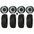 thumbnail image 1 of Method 411 15" Wheels Black (5+2) 32" Roctane STX Tires Sportsman RZR Ranger, 1 of 4