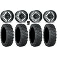 thumbnail image 1 of Method 411 15" Wheels Black (5+2) 35" Versa Cross V3 Tires Can-Am Maverick X3 / Honda Pioneer 1000 / Talon, 1 of 4