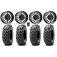 thumbnail image 1 of Method 411 15" Wheels Black (5+2) 37" RocScraper Tires Sportsman RZR Ranger, 1 of 4