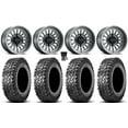 thumbnail image 1 of Method 411 15" Wheels Ti (4+3) 34" Predator Tires Sportsman RZR Ranger, 1 of 4