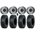thumbnail image 1 of Method 411 15" Wheels Ti (5+2) 30" MT911 Tires Can-Am Maverick X3 / Honda Pioneer 1000 / Talon, 1 of 4