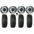 thumbnail image 1 of Method 411 15" Wheels Ti (5+2) 33" RC500S Sticky Tires Sportsman RZR Ranger, 1 of 4