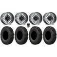thumbnail image 1 of Method 411 15" Wheels Ti (5+2) 35" MotoCrusher Tires Sportsman RZR Ranger, 1 of 4