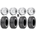 thumbnail image 1 of Method 412 15" Wheels Machined 32" Roxxzilla Tires Can-Am Maverick R, 1 of 4