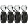thumbnail image 1 of Method 412 15" Wheels Machined 33" XC450 Tires Can-Am Maverick R, 1 of 4