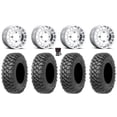 thumbnail image 1 of Method 412 15x6 Wheels Raw (5+1) 32" Alpha Tires Can-Am Maverick X3 / Honda Pioneer 1000 / Talon, 1 of 4