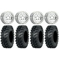 thumbnail image 1 of Method 412 Beadlock 15" Wheels Raw 32" MT911 Tires Polaris RZR Turbo R & Pro R Ranger 1500 Xpedition, 1 of 4
