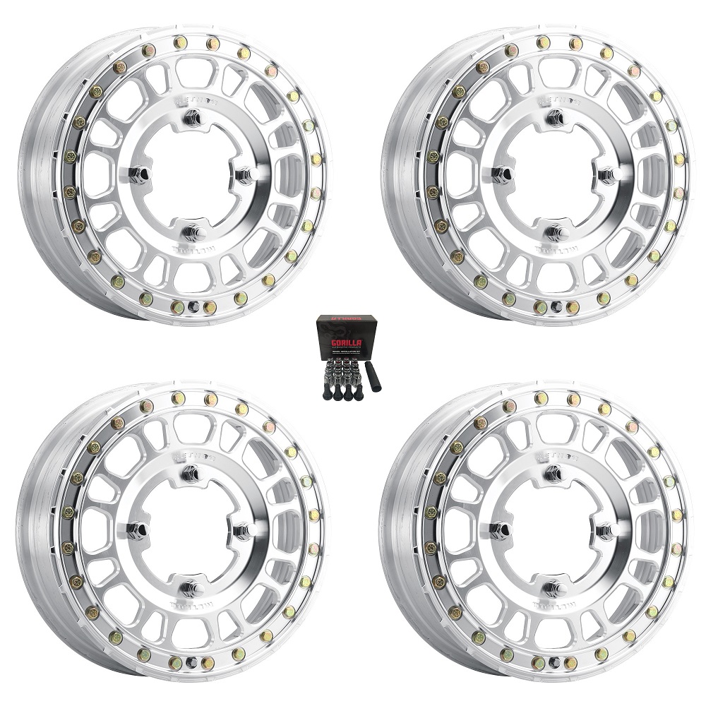 Method 412 Wheels/Rims Raw 15x6 Commander Mav Renegade Outlander ...