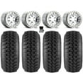 thumbnail image 1 of Method 413 Beadlock 15" Wheels Polished 32" Desert Series Tires Can-Am Maverick R, 1 of 4
