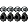 thumbnail image 1 of Method 414 14" Graphite +38mm Wheels 28" MotoRavage XL Tires Polaris RZR XP 1000 / PRO XP / Ranger XP 900/1000, 1 of 4