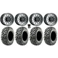 thumbnail image 1 of Method 414 14" Graphite +38mm Wheels 30" Carnivore R/T Tires Can-Am Maverick X3 / Honda Pioneer 1000 / Talon, 1 of 4