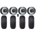 thumbnail image 1 of Method 414 14" Wheels Graphite +38mm 28" Regulator 2 Tires Can-Am Commander Maverick Renegade Outlander Defender, 1 of 4