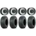 thumbnail image 1 of Method 414 14" Wheels Graphite +38mm 30" Terra Hook Tires Sportsman RZR Ranger, 1 of 4
