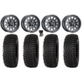 thumbnail image 1 of Method 414 15" Wheels Bk +38mm 33" Roctane STX Tires Polaris RZR Turbo R & Pro R Ranger 1500 Xpedition, 1 of 4