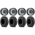 thumbnail image 1 of Method 414 15" Wheels Bk +38mm 34" MotoVator Tires Polaris RZR Turbo R & Pro R Ranger 1500 Xpedition, 1 of 4
