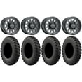 thumbnail image 1 of Method 414 15" Wheels Black +13mm 32" MotoRally Tires Polaris RZR XP 1000 / PRO XP / Ranger XP 900/1000, 1 of 4
