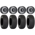 thumbnail image 1 of Method 414 15" Wheels Black +13mm 32" RT320 Tires Sportsman RZR Ranger, 1 of 4