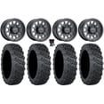 thumbnail image 1 of Method 414 15" Wheels Black +13mm 35" Versa Cross V3 Tires Sportsman RZR Ranger, 1 of 4