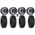 thumbnail image 1 of Method 414 15" Wheels Black 33" DX440 Tires Can-Am Maverick R, 1 of 4