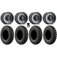 thumbnail image 1 of Method 414 15" Wheels Black 33" MotoRally Tires Can-Am Maverick R, 1 of 4