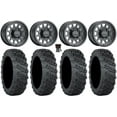 thumbnail image 1 of Method 414 15" Wheels Black +38mm 32" Versa Cross V3 Tires Sportsman RZR Ranger, 1 of 4