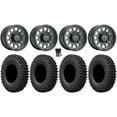 thumbnail image 1 of Method 414 15" Wheels Black +38mm 35" MotoCrusher Tires Sportsman RZR Ranger, 1 of 4