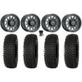 thumbnail image 1 of Method 414 15" Wheels Black +38mm 35" Roctane ST Tires Sportsman RZR Ranger, 1 of 4
