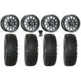 thumbnail image 1 of Method 414 15" Wheels Black +38mm 37" RC500 Tires Polaris RZR Turbo R & Pro R Ranger 1500 Xpedition, 1 of 4