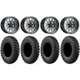 thumbnail image 1 of Method 414 15" Wheels Gr +38mm 32" MotoRally Tires Polaris RZR Turbo R & Pro R Ranger 1500 Xpedition, 1 of 4