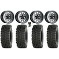 thumbnail image 1 of Method 414 15" Wheels Graphite +13mm 35" BDC Tires Polaris RZR Turbo R & Pro R Ranger 1500 Xpedition, 1 of 4