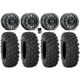 thumbnail image 1 of Method 415 Bdlk 15" Wheels Bk +38mm 33" XTR370 Tires Sportsman RZR Ranger, 1 of 4