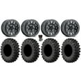 thumbnail image 1 of Method 415 Bdlk 15" Wheels Bk +38mm 35" MotoRavageXL Tires Polaris RZR Turbo R & Pro R Ranger 1500 Xpedition, 1 of 4