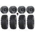 thumbnail image 1 of Method 415 Bdlk 15" Wheels Bk +38mm 35" Roctane T4 Tires Sportsman RZR Ranger, 1 of 4