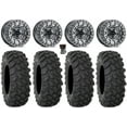 thumbnail image 1 of Method 415 Bdlk 15" Wheels Gr +38mm 35" XTR370 Tires Polaris RZR Turbo R & Pro R Ranger 1500 Xpedition, 1 of 4