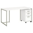 thumbnail image 1 of Bush Industries Method 60W Table Desk, 3 Drawer Mobile File Cabinet from Office by kathy ireland®, 1 of 7