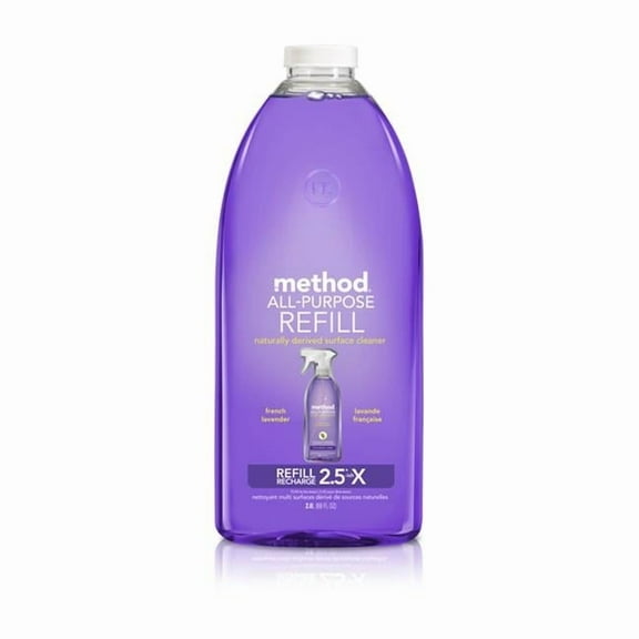Method  68 oz Lavender Scent All Purpose Cleaner Refill Liquid, Pack of 6