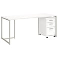thumbnail image 1 of 72W Desk with 3 Drawer Mobile Pedestal BSH, 1 of 8