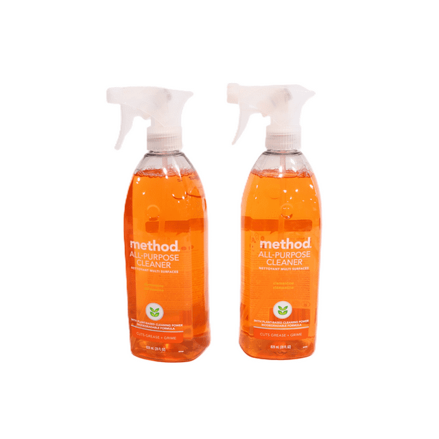 Method AllPurpose Cleaner, Clementine 28 oz 2 pk