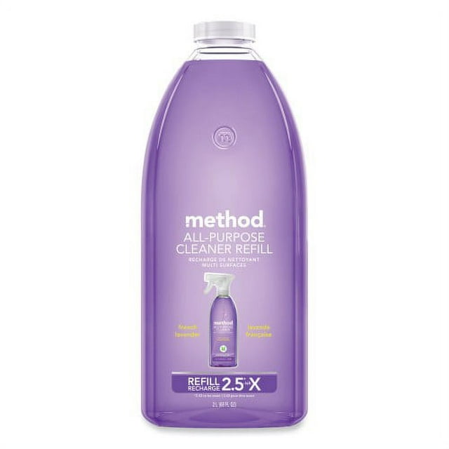 Method AllPurpose Cleaner Refill, French Lavender, 68 oz Bottle, Plant