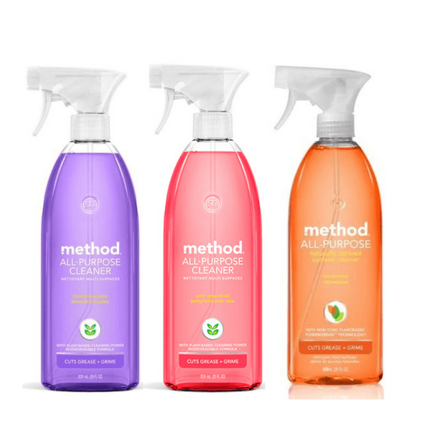 Method All Purpose Cleaner Spray 28 oz. Variety Pack Grapefruit