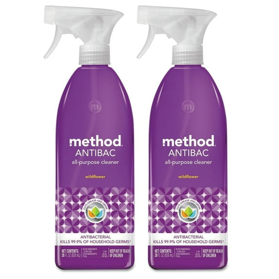 Method All Purpose Cleaner, Wildflower, 28 Fl oz, Pack of 2