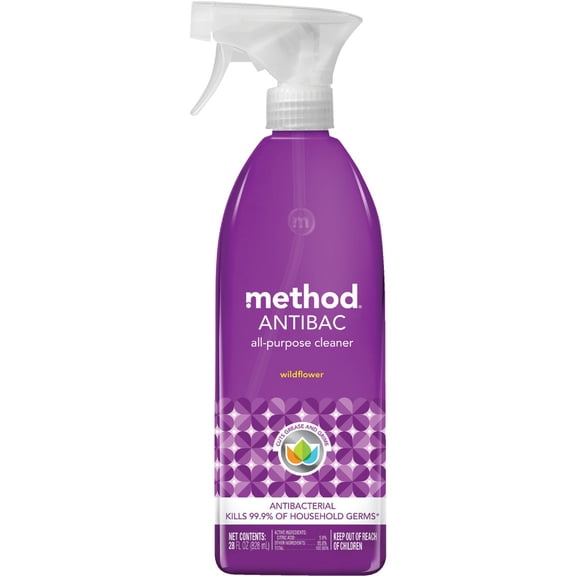 Method Antibacterial All-Purpose Cleaner, Wildflower, 28 Ounce