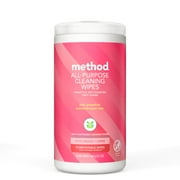 Method All-Purpose Cleaning Wipes, Pink Grapefruit, 70 Count