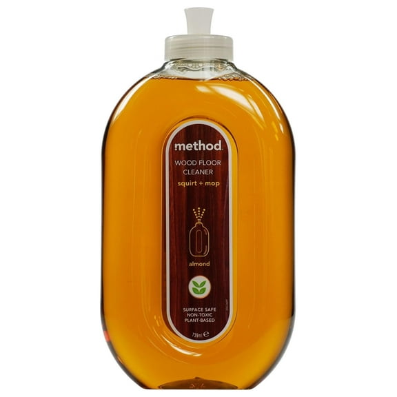 Method Almond Squirt + Mop Wood Floor Cleaner 25 oz. (Pack of 6)