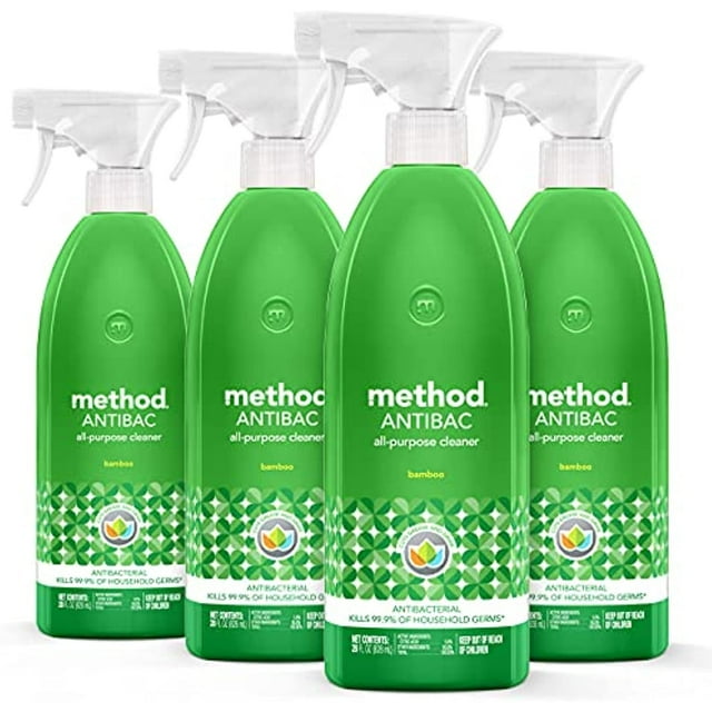 Method Antibacterial AllPurpose Cleaner, Bamboo Scent, 28 Ounce, 4